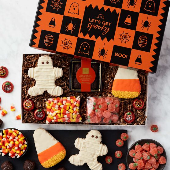 Spooky Sweets Halloween Gift Box Light Background